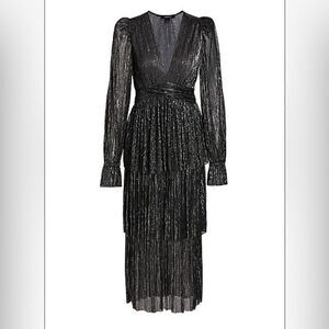 Sabina Musáyev
Marais Sequin Knit Midi-Dress in PURPLE